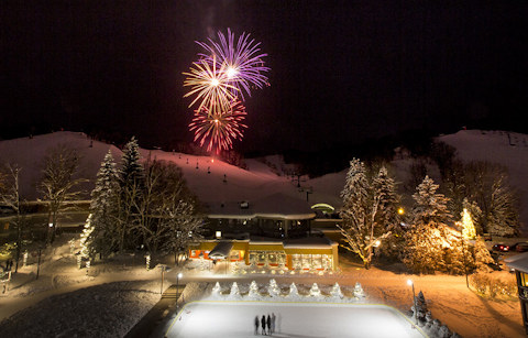 Crystal Mountain - New Year's Eve with Fireworks