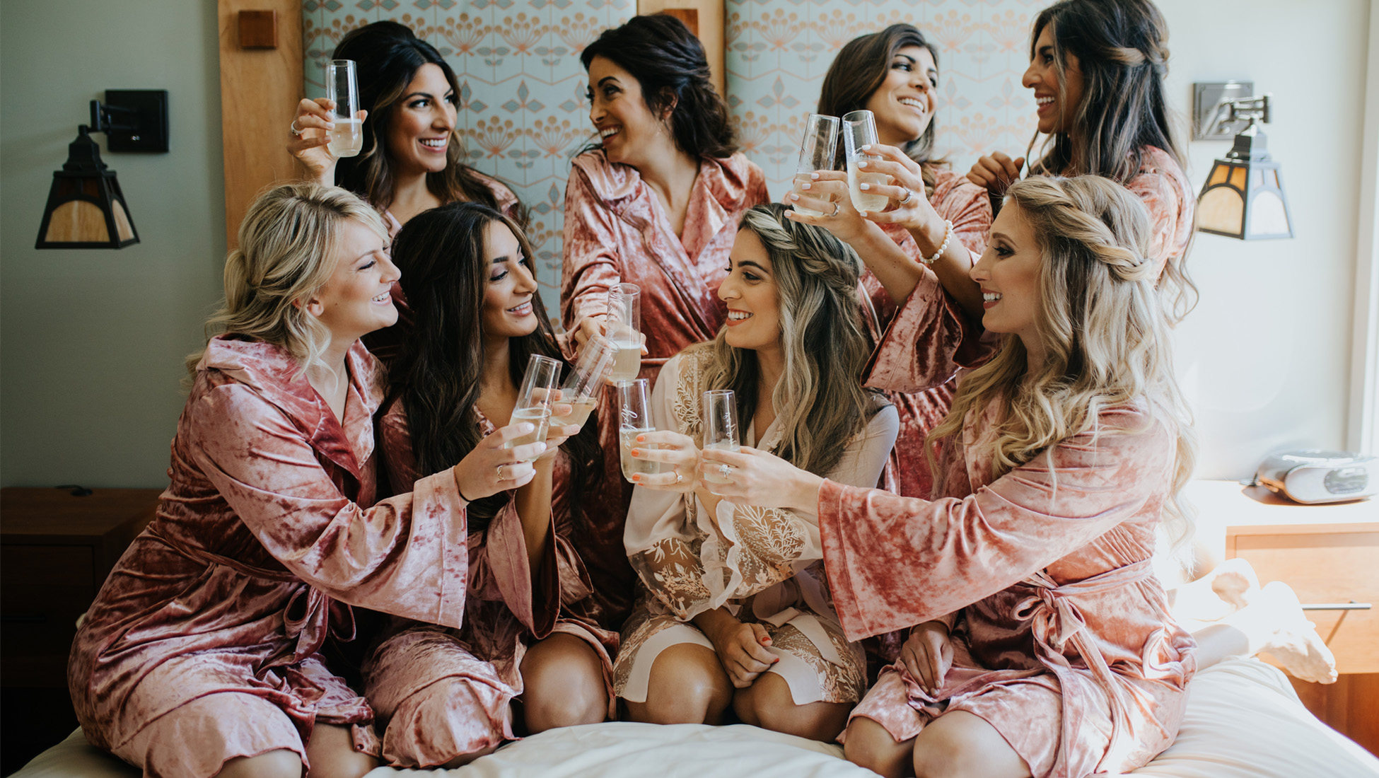 Bridal Party at Inn