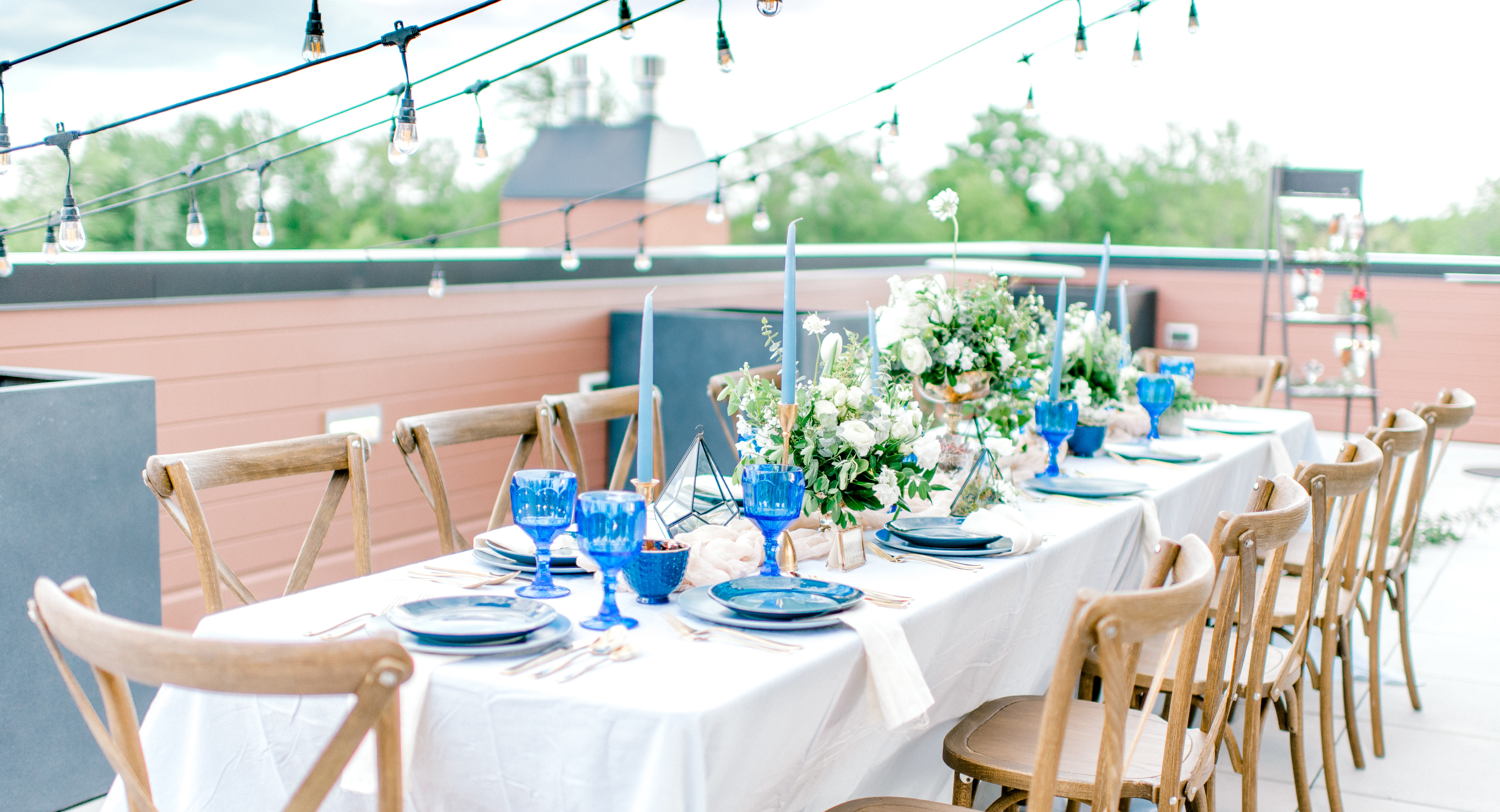 Rooftop Terrace Reception