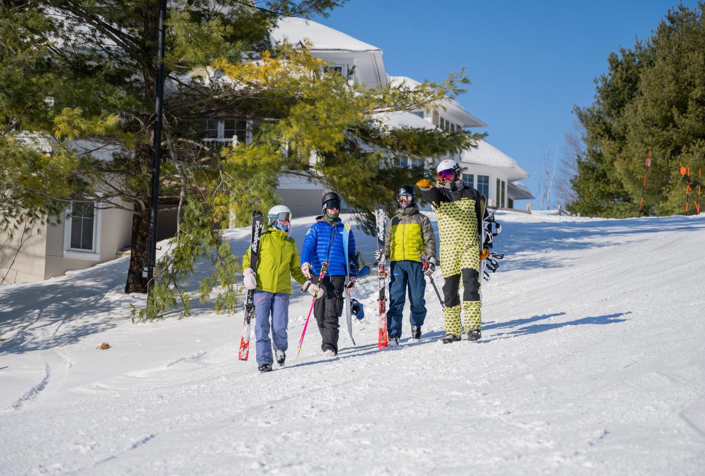Ski in, ski out lodging