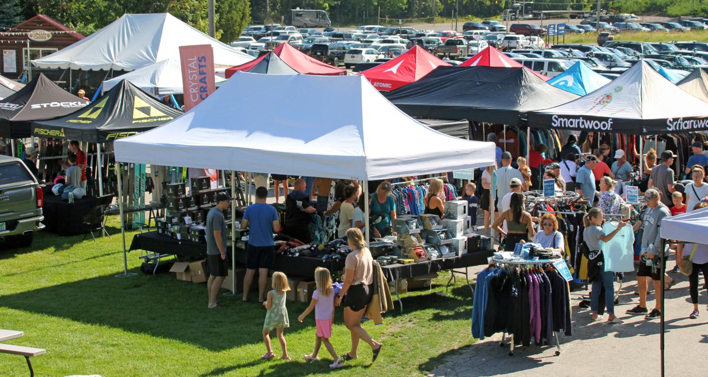 Labor Day Tent Sale at Crystal Mountain