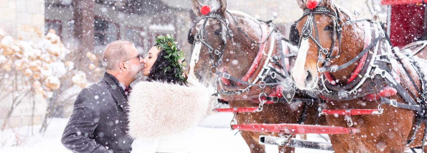 Winter Wedding at Kinlochen