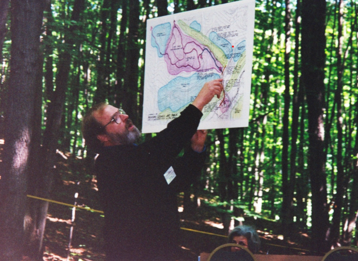 David Barr, founder of Michigan Legacy Art Park