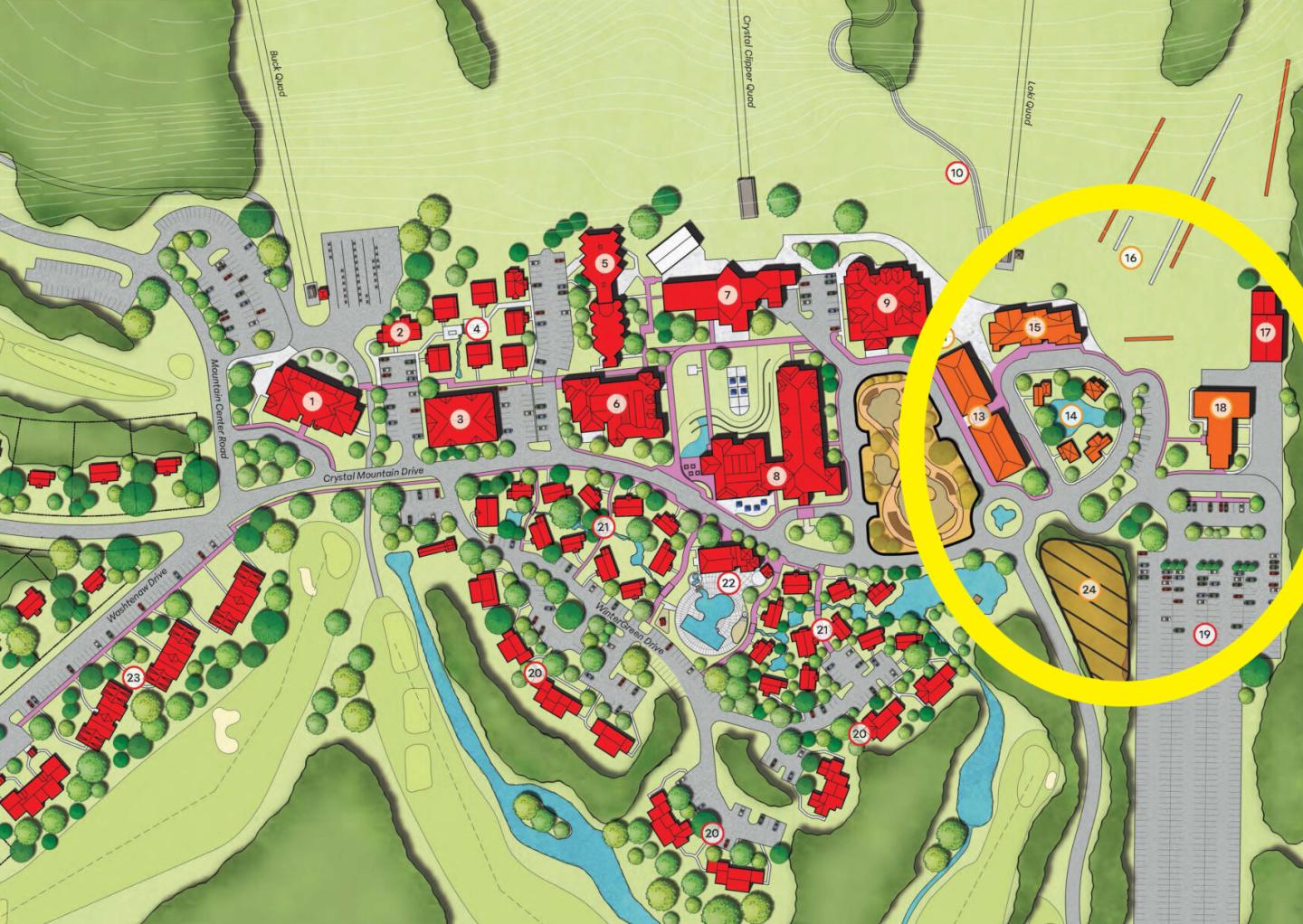 Plan of North Villages