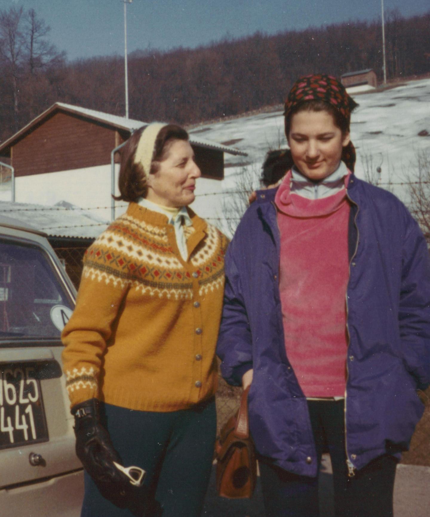 Althea and Chris in Semmering, Austria, 1968