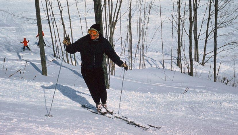Ski instructor Tom Jacobsen