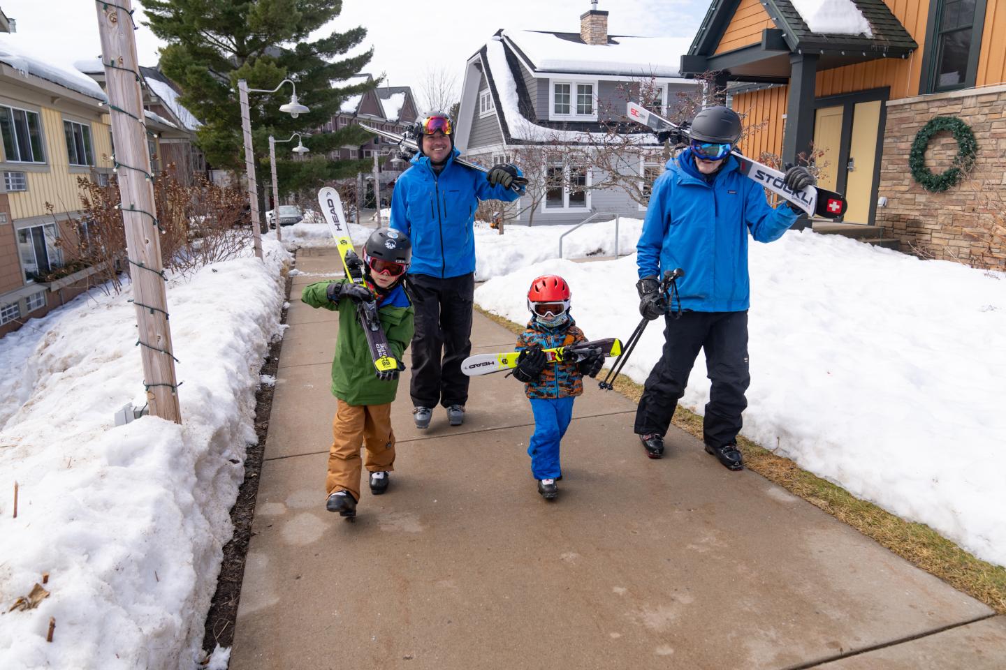 Crystal family: George L. Petritz with son Scott and grandchildren Gavin & Wyatt